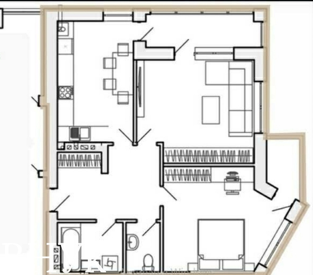 Продаж Квартира 2-кімнатна, 10/10 поверх на вул. Коновальця Є. Ternopil' - photo 6