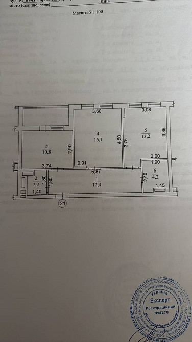 Оренда Квартира 2-кімнатна, 5/16 поверх на проспект Берестейський, 67 Київ - фото 14