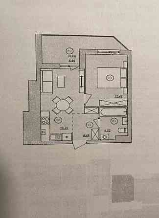 Продаж Квартира 1-кімнатна, 6/10 поверх на Келецька Вінниця