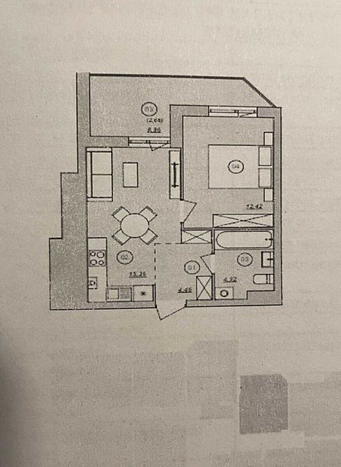 Продаж Квартира 1-кімнатна, 6/10 поверх на Келецька Вінниця - фото 2