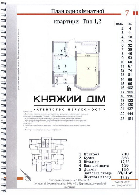 Отличная 1 к. квартира м. Красный хутор. ЖК Оберег 2. № 21134765 Київ - фото 4
