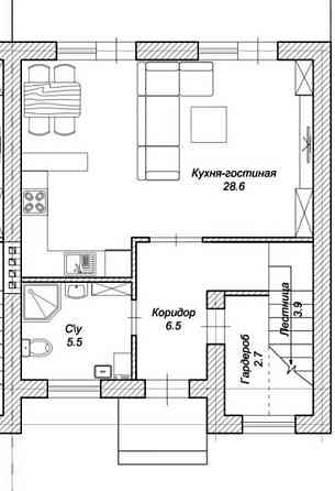 2-этажный таунхаус в Фонтанке Фонтанка