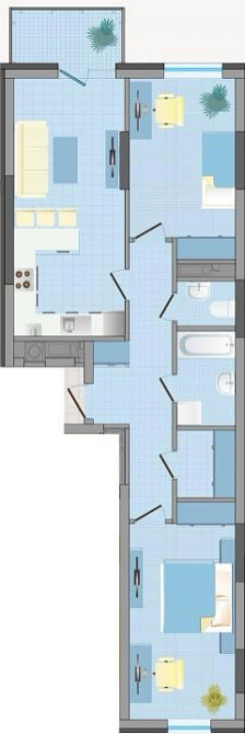 Продаж Квартира 2-кімнатна, 13/15 поверх на вул. Княгині Ольги Львов - изображение 11