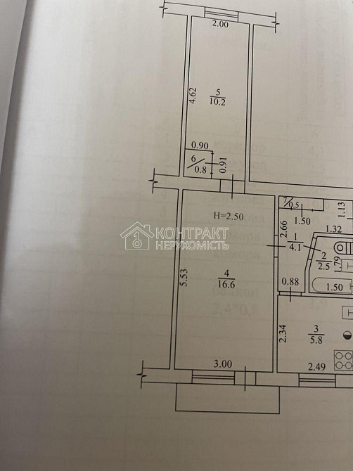 Продаж Квартира 2-кімнатна, 2/5 поверх на вул. 23 Серпня Харьков - изображение 3