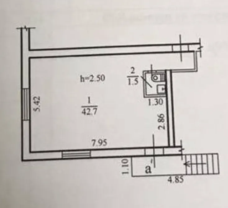 Продаж Магазин / салон / торгова точка площа 44 кв.м   Дніпро - фото 6