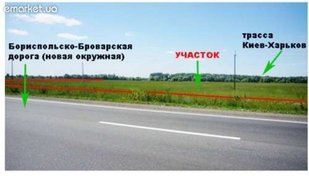 Продаж земельної ділянки 3 га на фасад трассы Киев-Харьков Бориспіль - фото 4