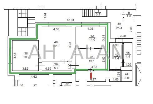 Оренда офісне приміщення на Шовковична вул., 42/44 Київ - фото 7