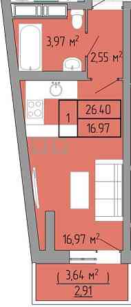 Смарт квартира в ЖК Акварель 3. Дом сдан Одесса