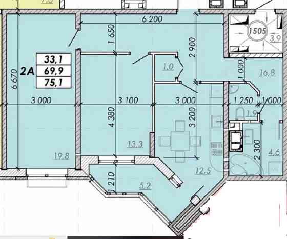 Двухкомнатная квартира в сданном доме ЖК Прохоровский квартал.от СК Стикон Одесса
