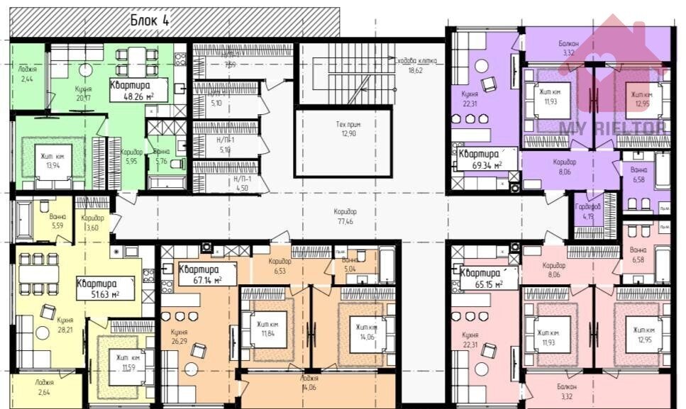 Продаж квартир у сучасний ЖК Fly Town! Ужгород - фото 10