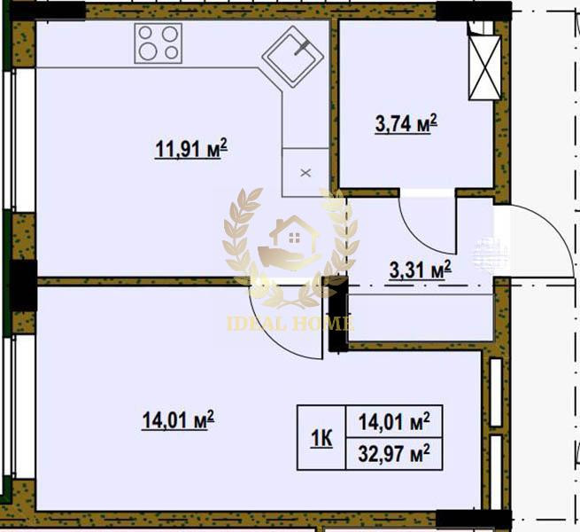 Продажа 1к квартири Київ Лівий берег Київ - фото 2