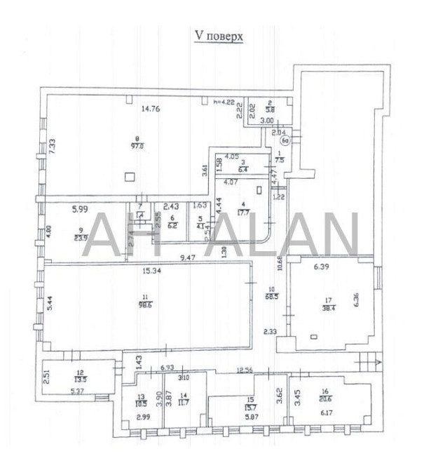 Оренда офісне приміщення на Миколи Міхновського бул., 38 поверх - 5/13 Київ - фото 20