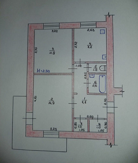 Продаж 2к Квартира 51 кв.м Київська Житомир - фото 4