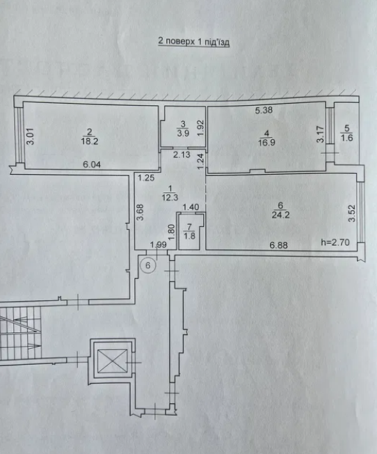 Продаж Квартира 2-кімнатна, 2/8 поверх на Під Голоском Львов - изображение 14