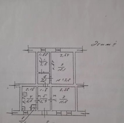 3-х -ком. квартира в центре города- улица Гимназическая Одеса - фото 7