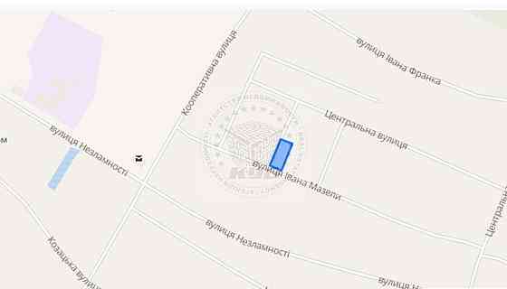 Продаж земельної ділянки 15 соток на 40-річчя Перемоги вул. (Івана Мазепи) 