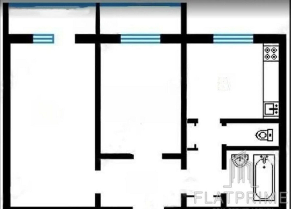 Продаж Квартира 2-кімнатна, 10/10 поверх на Алма Атинська, 43/57 Киев - изображение 10