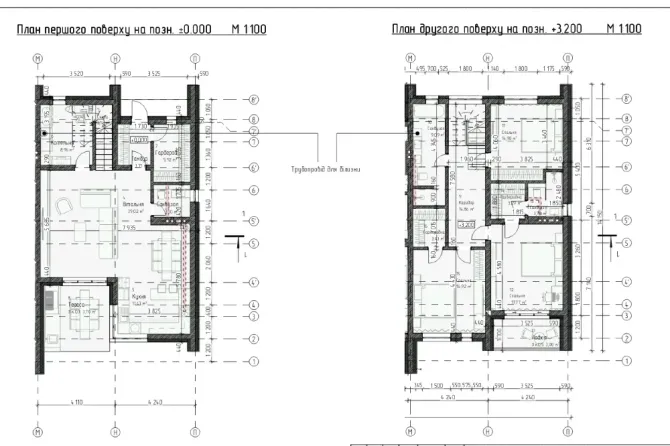 Продажа 2-этажный Таунхаус с участком 2.55 сот 160 кв.м 3 комн. на вулиця Київська, 84 Ровно - изображение 2