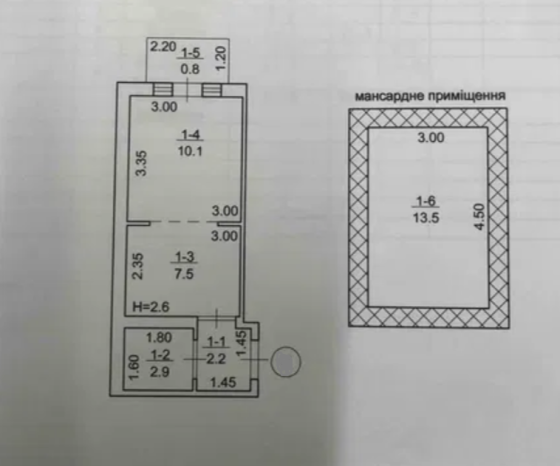 Продаж Квартира 2-кімнатна на ул. Паустовского, 27/2 Lisky (Kiliiskyi raion)