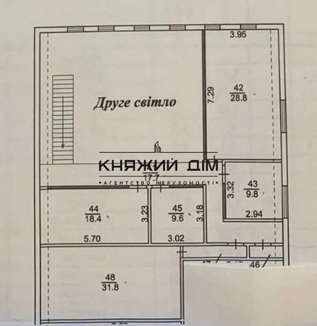 Оренда офісне приміщення на Полковая ул. поверх - 1/2 Київ - фото 5