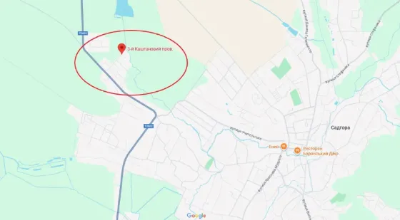 Продаж земельної ділянки Для будівництва приватного житлового будинку площа 10 сот Чернівецька область, м.Чернівці, 3 провулок Каштановий, 1 Чернівці