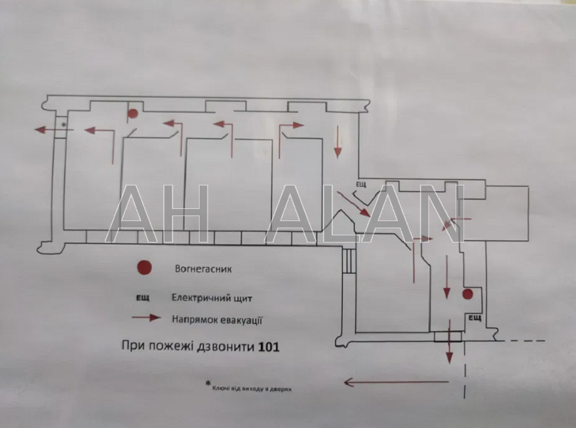 Оренда офісне приміщення на Музейний пров., 4В приміщень - 5, поверх - 3/6 Київ - фото 10