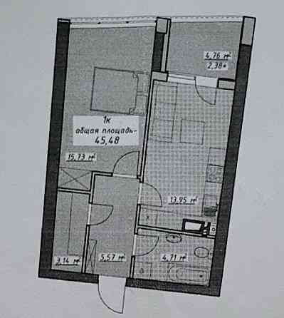 Продаж Квартира 1-кімнатна, 3/25 поверх на Курортный переулок, 2/5 Odessa