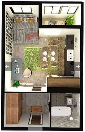 Проодється Євродвушка ЖК Атлант Новосілки 