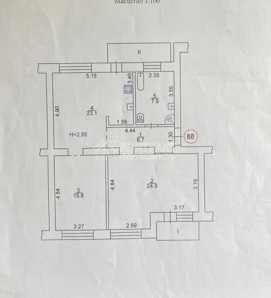 Продаж Квартира 3-кімнатна, 3/4 поверх на вул. Академіка Проскури Kharkiv - photo 10