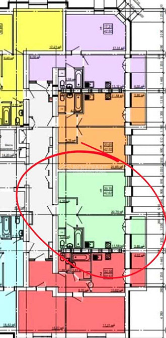 Продаж Квартира 1-кімнатна, 15/16 поверх на вул. Заливна Харків - фото 12