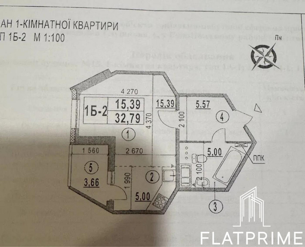 Продаж Квартира 1-кімнатна, 16/25 поверх на Самійла Кішки вул., д. 5б Київ - фото 10