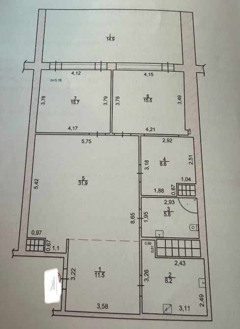 Продаж Квартира 4-кімнатна на ул. Гагаринское плато, 5/3 Одеса - фото 8