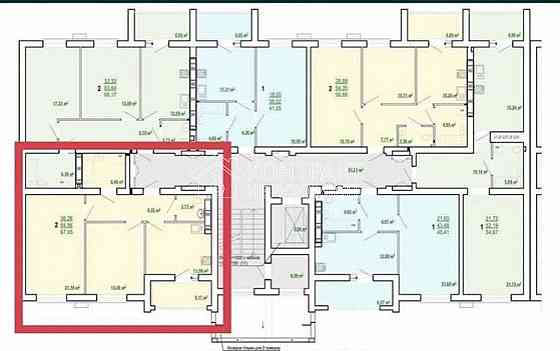 Продаж Квартира 2-кімнатна, 8/9 поверх на вул. Полтавський Шлях Kharkiv