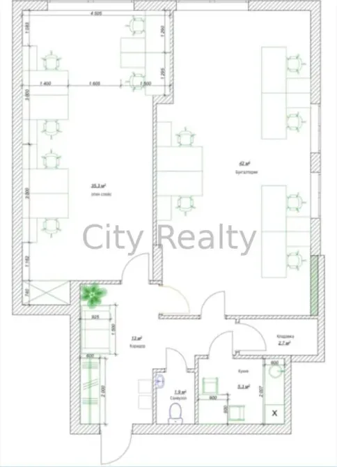 For rent Office Spaces area 98 sq.m floor 6 Kiev Нижній Вал 15 Kiev - photo 5