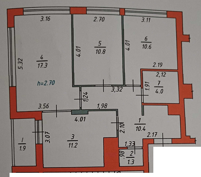 Продаж 3-кімнатна квартира Львів - фото 9