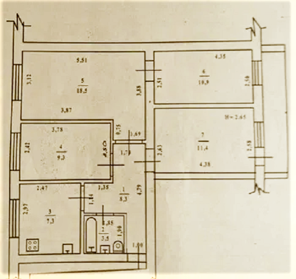 Продам 4 х комнатную квартиру на Черемушках, ул. Малиновского.  всегда есть СВЕТ. Odessa - photo 10