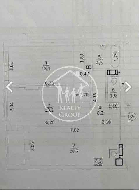 Продаж Квартира 2-кімнатна, 1/7 поверх на Малоголосківська Львів - фото 7