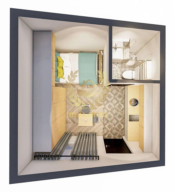 Продаж квартири-студії в с.Мила, провулок Південний 1. БуКиївська обл. Дмитрівка (Києво-Святошинський район) - фото 11