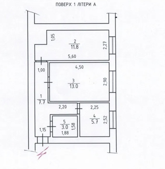 Продаж Квартира 2-кімнатна, 1/3 поверх на Тихого, 14 Uzhhorod - photo 5