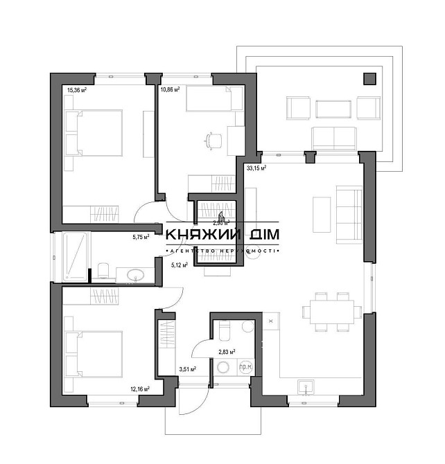 Продаж будинку в Гостомелі. № 2211732 Гостомель - фото 3