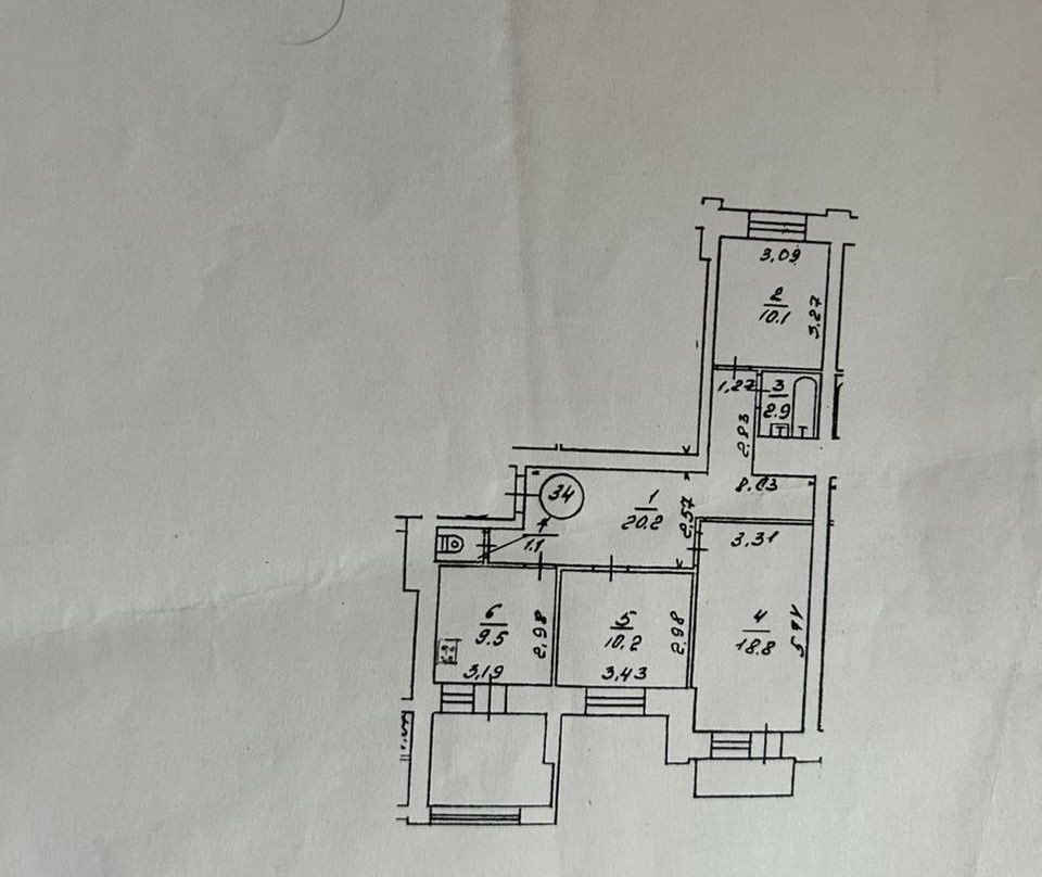 Продаж Квартира 3-кімнатна, 9/14 поверх на Олевська вул., д. 3 Київ - фото 9