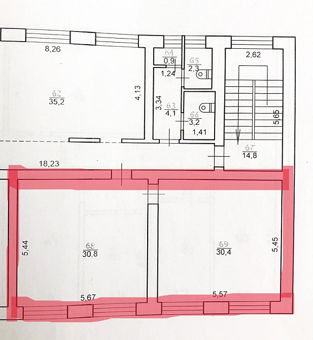 Оренда офісне приміщення на вул. Зелена приміщень - 2, поверх - 3/3 Львів - фото 7