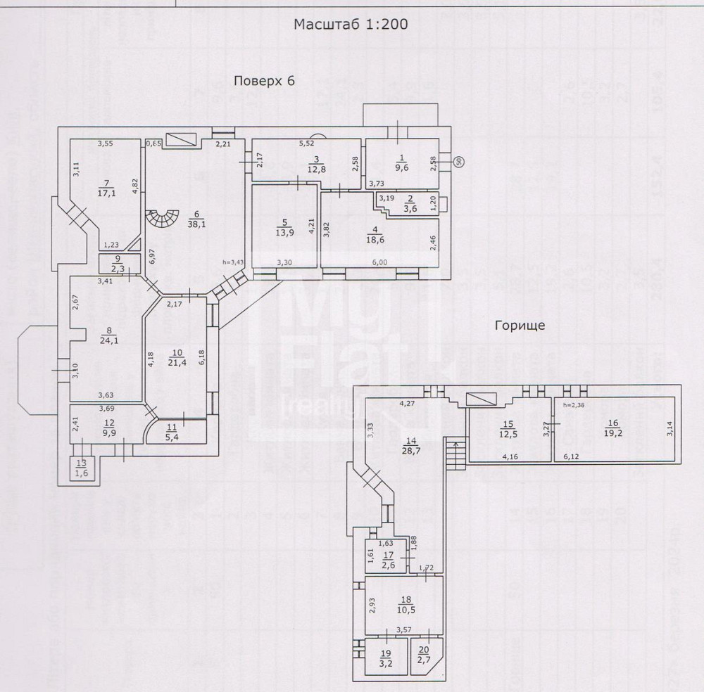 Продаж Квартира 6-кімнатна, 6/7 поверх на вул. Хмельницкого Богдана Kiev - photo 12