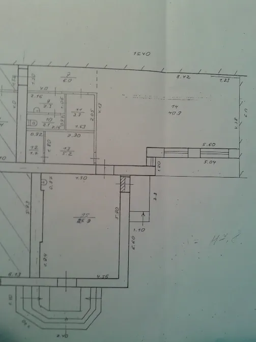 Продажа Магазин / салон / торговая точка площадь 117 кв.м 1-й этаж на Вадима Жукова 8 Днепр - изображение 19