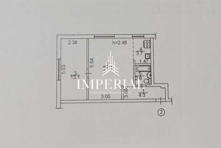 Продаж 2к Квартира 46 кв.м Чоколівський вул. Київ - фото 14