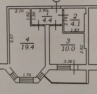 Однокомнатная в новом доме. Одеса - фото 1