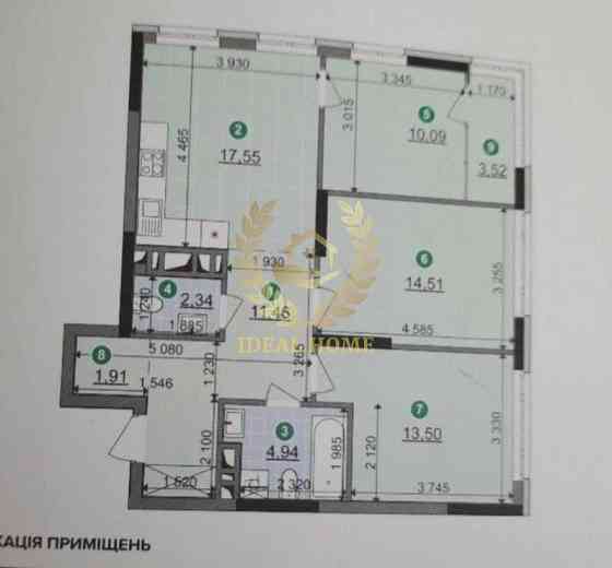 Продаж Квартира 3-кімнатна на Виктора Некрасова ул., 1 Киев