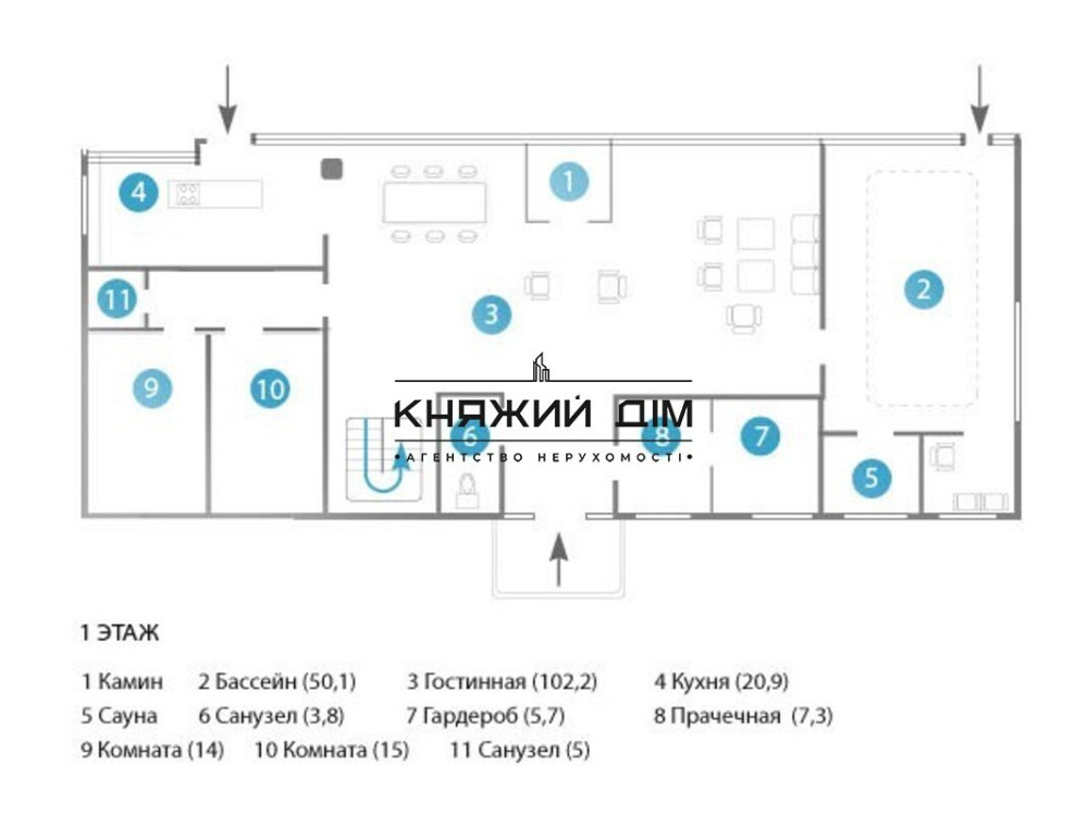 Продажа шикарного дома в Лютеже. КОД ОБЪЕКТА: 2210520. Лютіж - фото 20