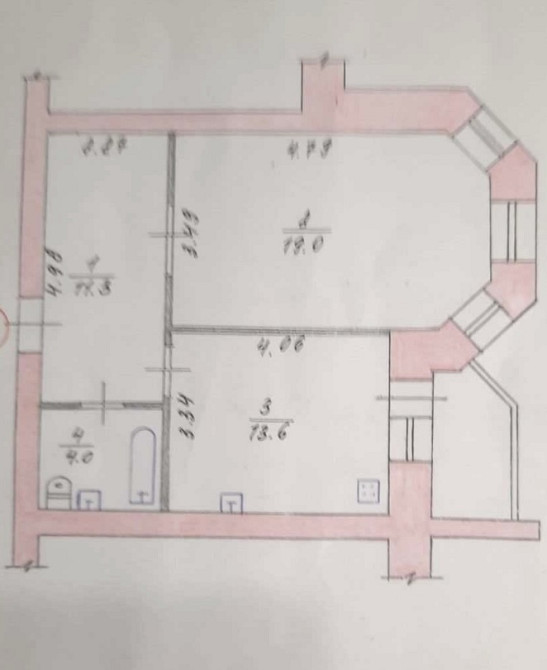 Продаж 1к Квартира 49.39 кв.м проїзд Івана Богуна 5 Zhytomyr - photo 1