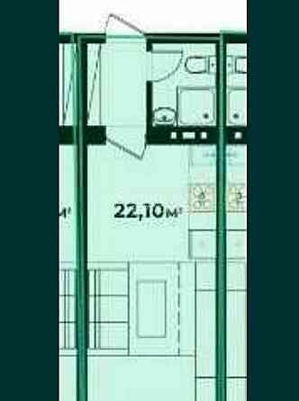 Продаж Квартира 1-кімнатна, 7/8 поверх на вул. Героїв Харкова Харьков